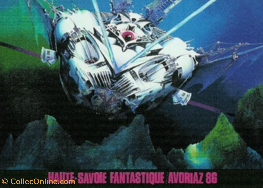 cartes postales autres avoriaz festival international du film fantastique 1986 2eme version