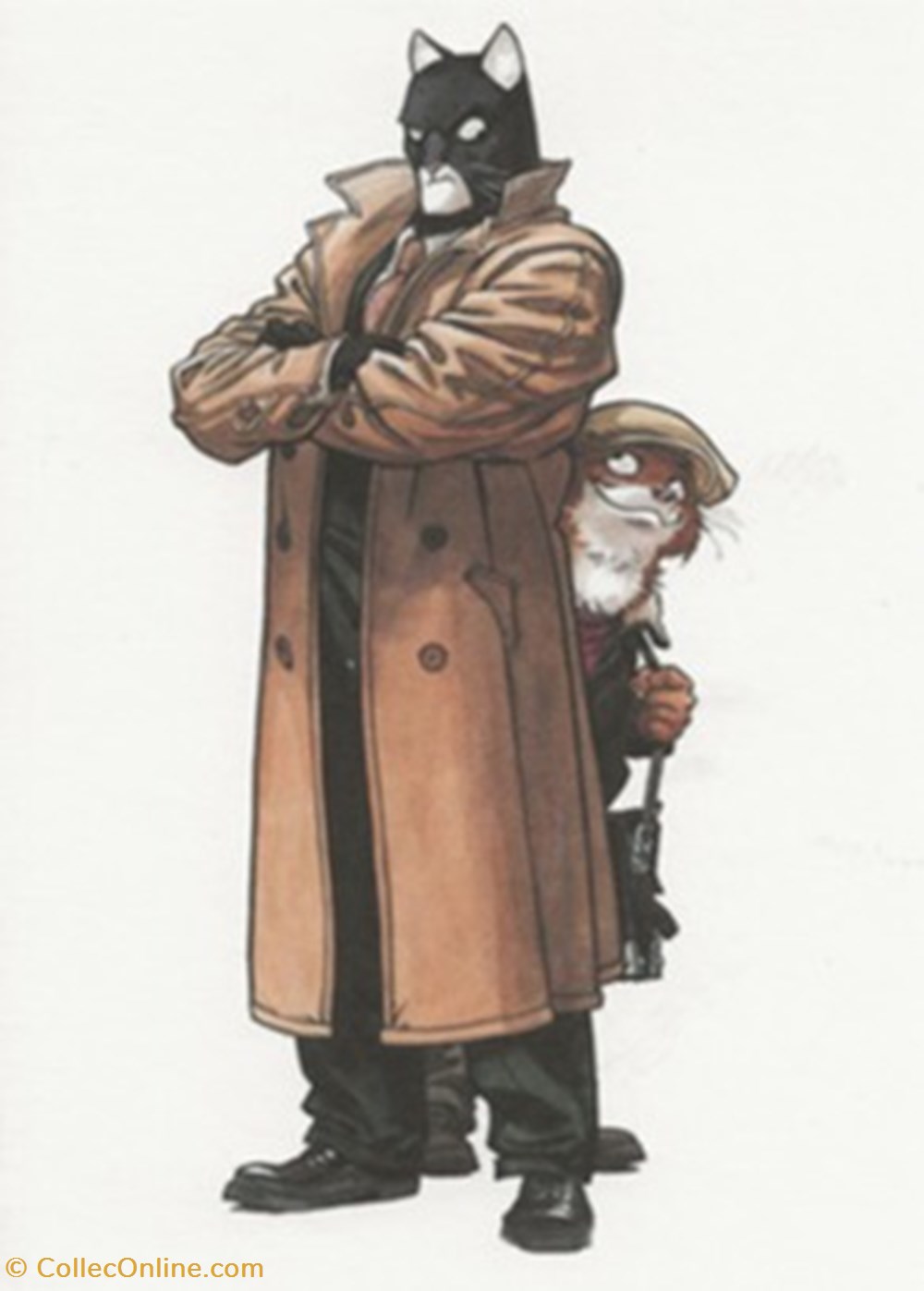 Blacksad cartes postales bande dessinee blacksad