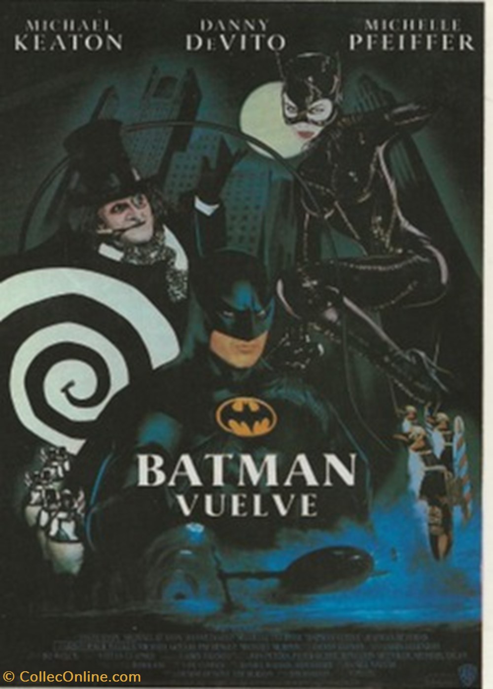 Batman vuelve cartes postales autres batman vuelve