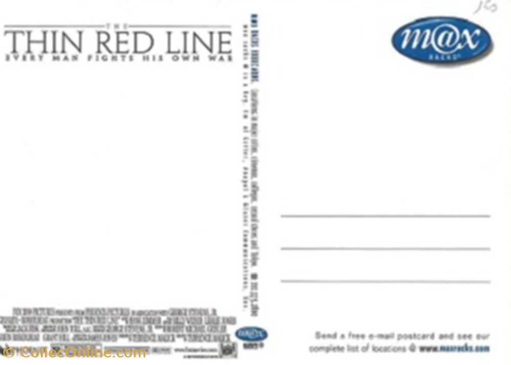 The thin red line cartes postales autres the thin red line