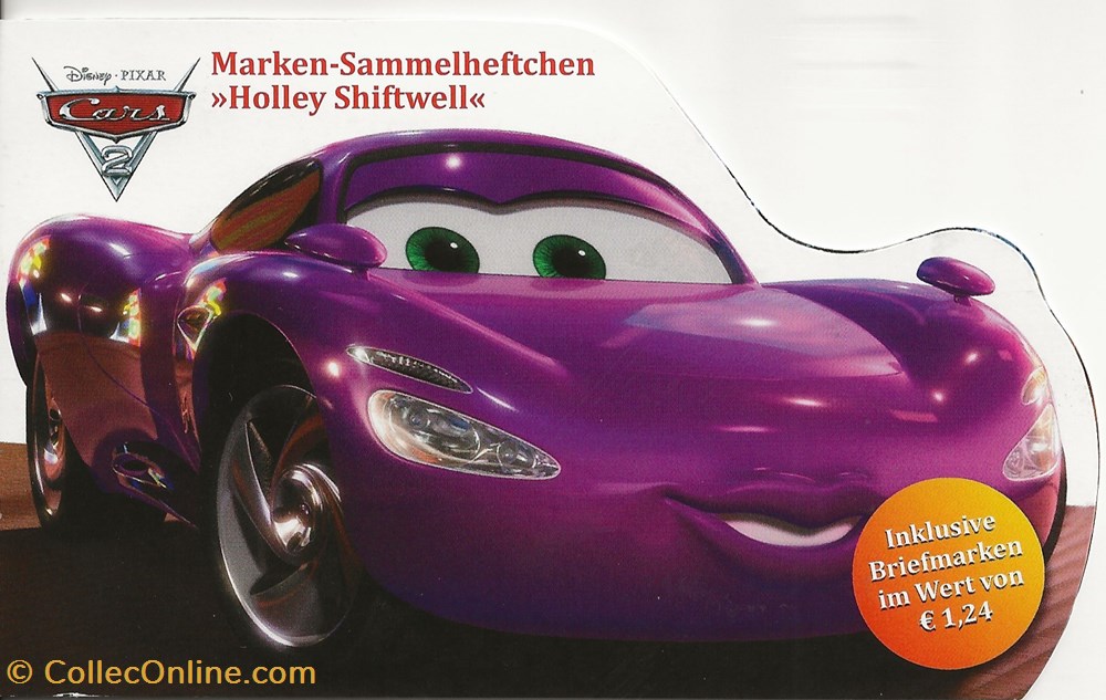 timbres zzz carnet autriche 2011 cars 2 holley shiftwell