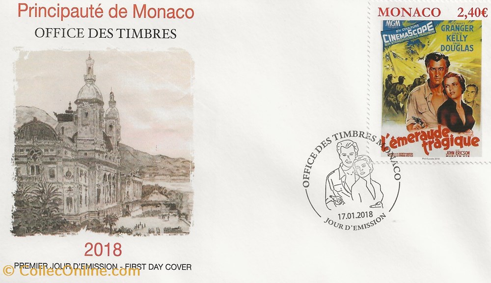 Monaco (Principauté de Monaco) 2018 timbres monaco principaute de monaco 2018