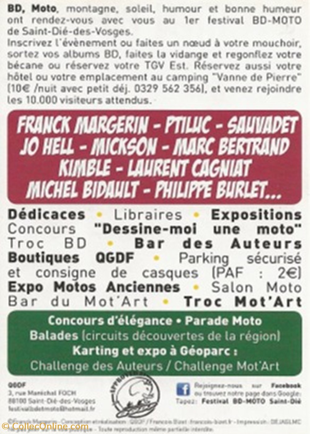 Saint-Dié-des-Vosges (88) 2011 cartes postales bande dessinee saint die des vosges 88 2011