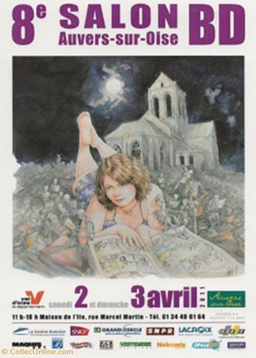 Auvers sur Oise (95) 2011 cartes postales bande dessinee auvers sur oise 95 2011