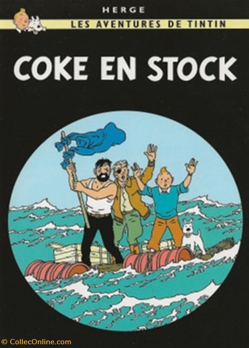 Tintin cartes postales bande dessinee tintin