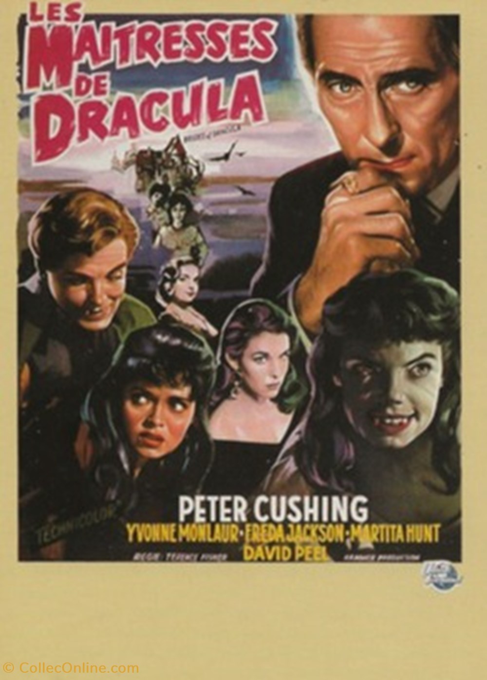 cartes postales autres les maitresses de dracula