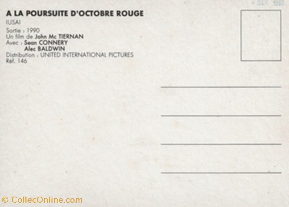 A la poursuite d'octobre rouge cartes postales autres a la poursuite octobre rouge