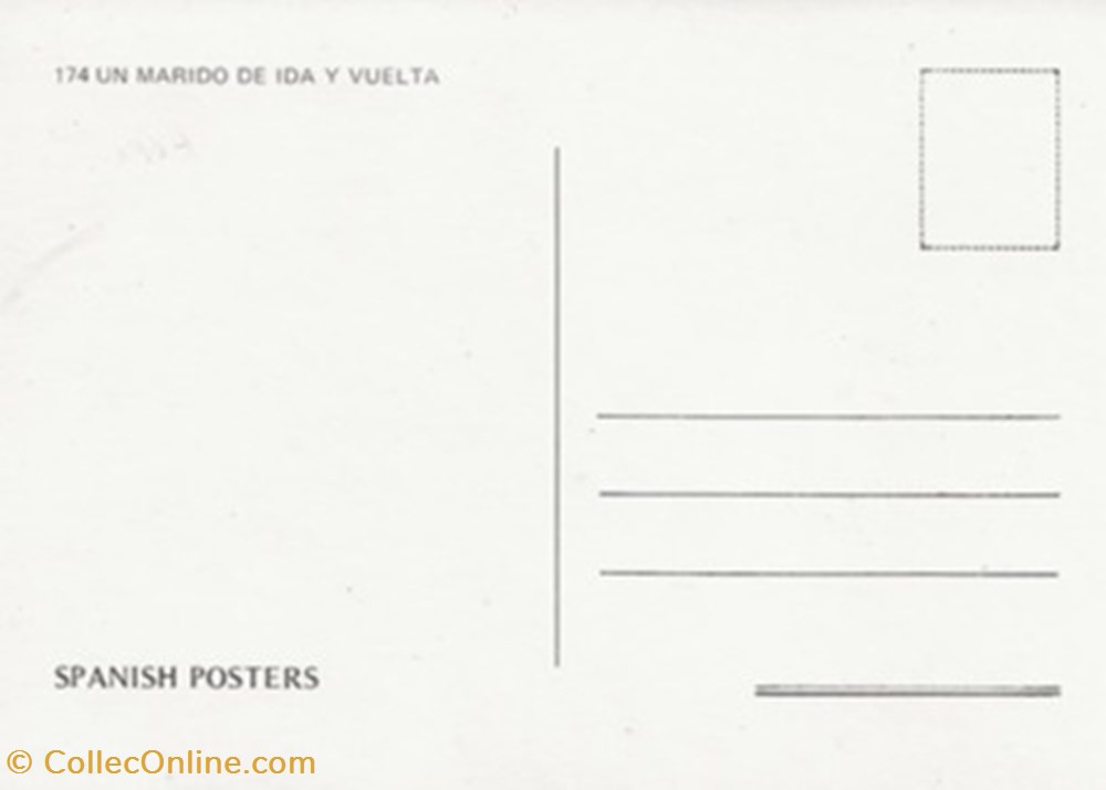 Un marido de ida y vuelta cartes postales autres un marido de ida y vuelta