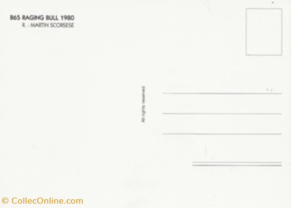 Raging bull cartes postales autres raging bull