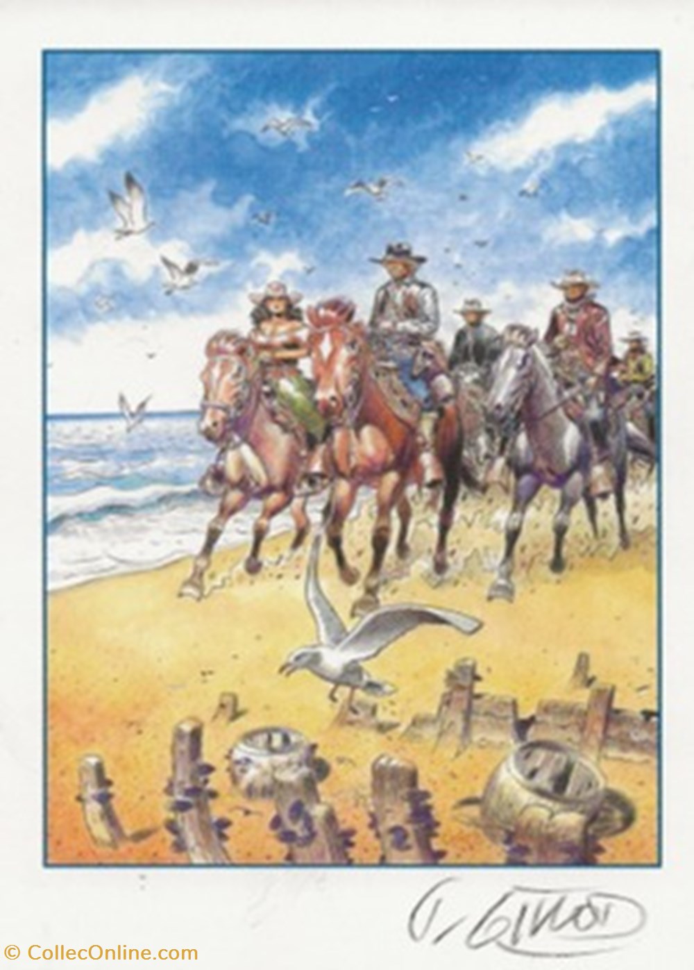 cartes postales bande dessinee montalivet 33 2019