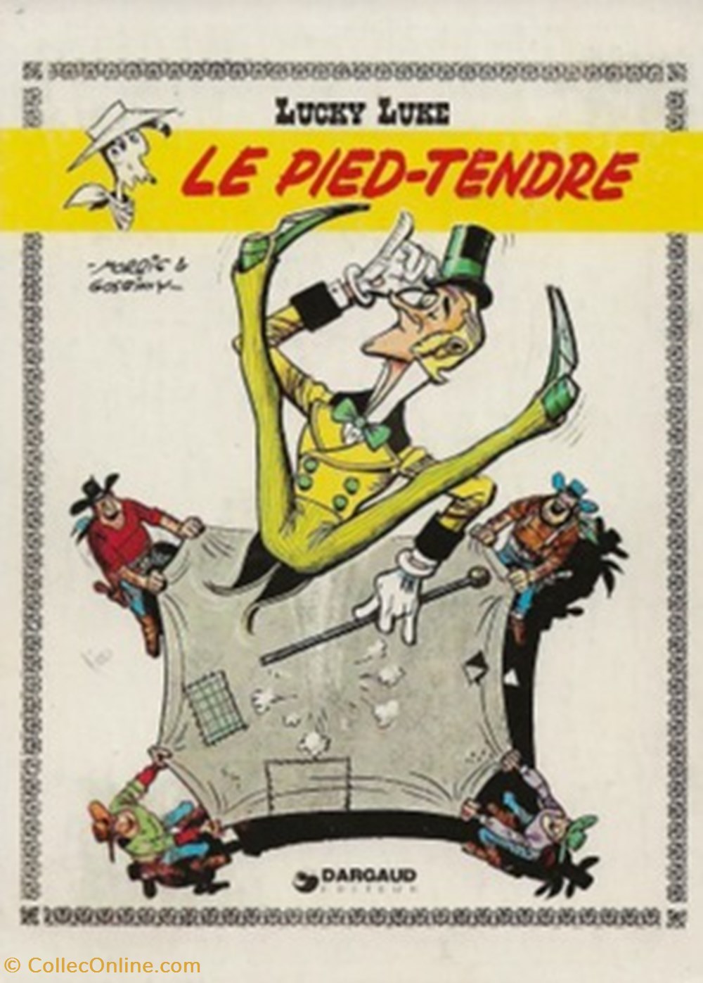 Lucky Luke cartes postales bande dessinee lucky luke