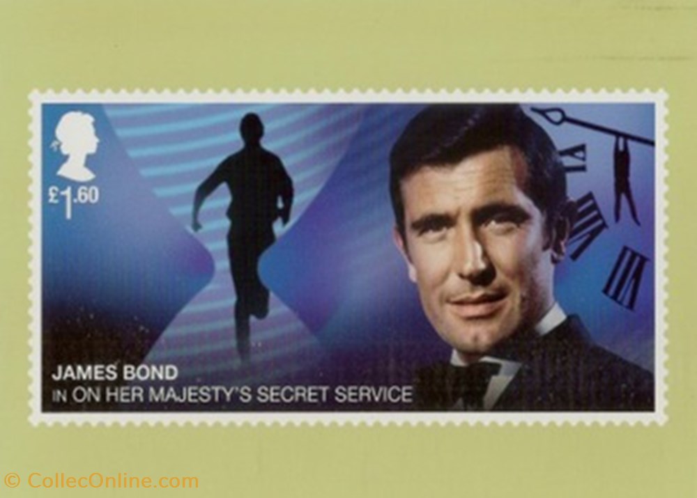 On her Majesty's secret service 3 cartes postales autres on her majesty s secret service