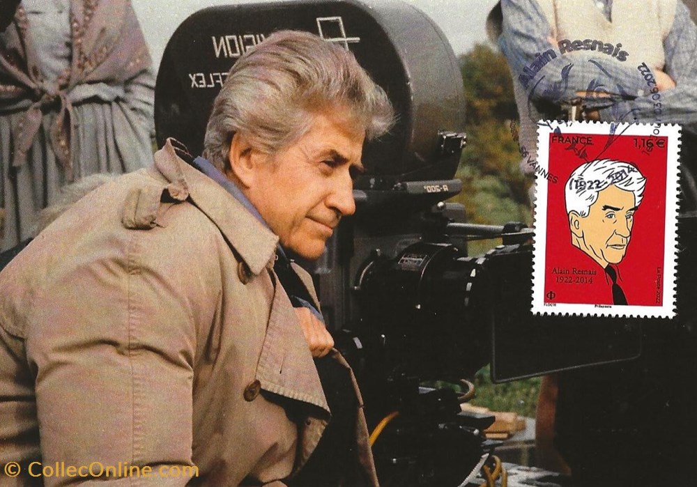Vannes (56) 2022 Alain Resnais timbres vannes 56 2022 alain resnais