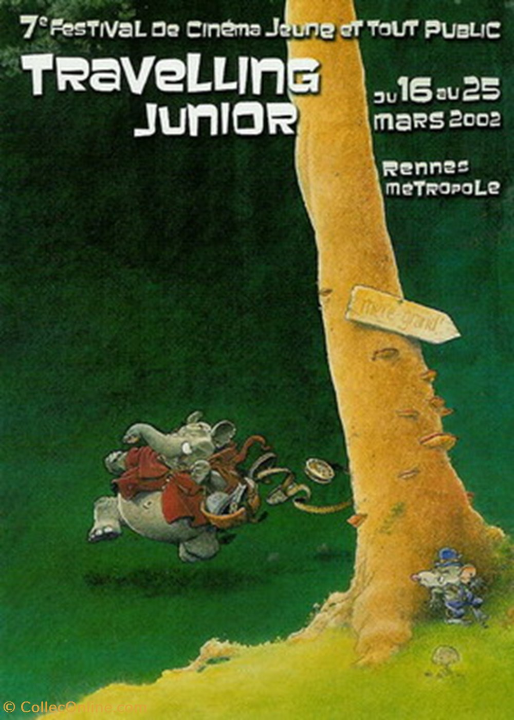 Rennes Festival de cinéma travelling junior 2002 cartes postales autres rennes festival de cinema travelling junior 2002