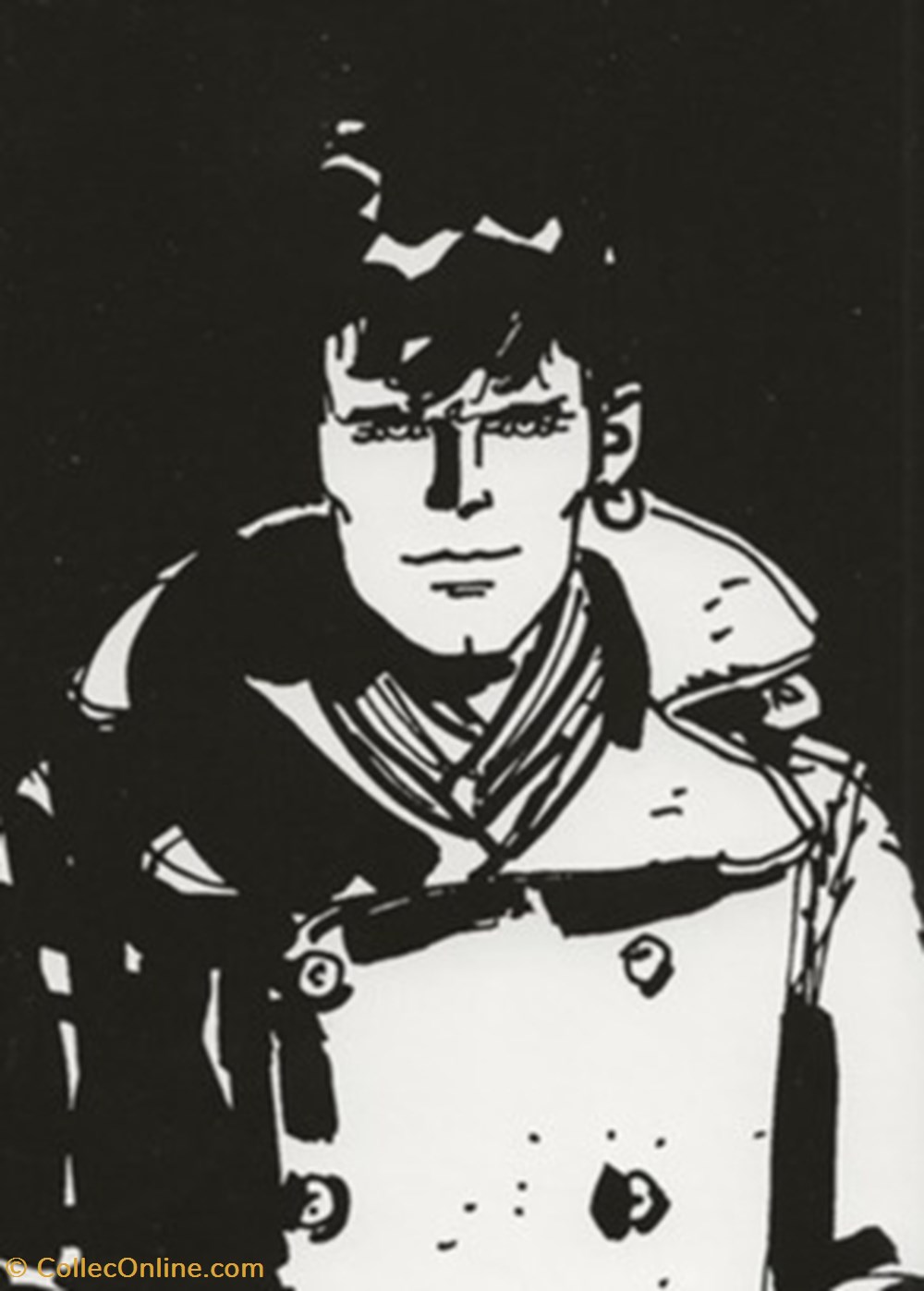 Corto Maltese 1 cartes postales bande dessinee corto maltese 1