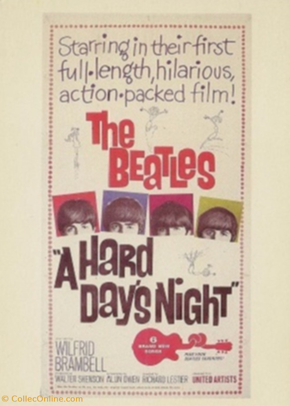 A hard day's night cartes postales autres a hard day s night