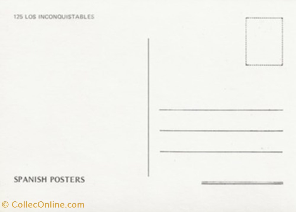 cartes postales autres los inconquistables