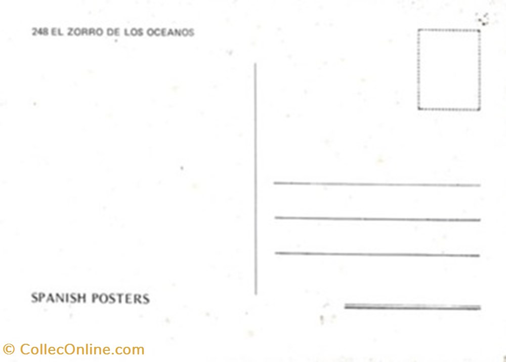 cartes postales autres el zorro de los oceanos