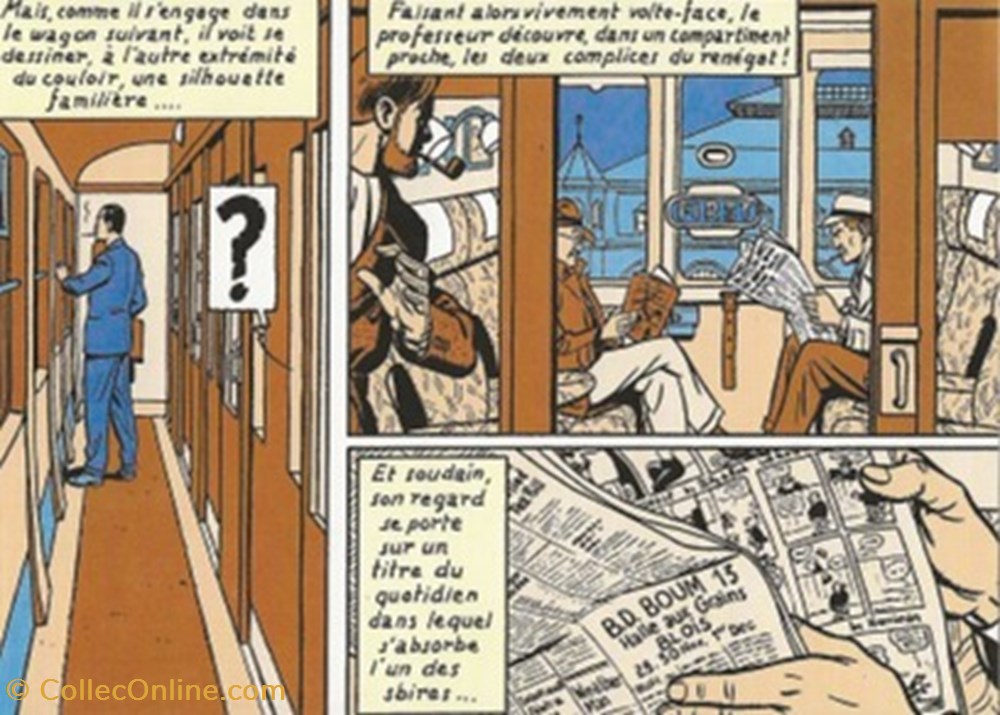 Blois (41) 1996 cartes postales bande dessinee blois 41 1996