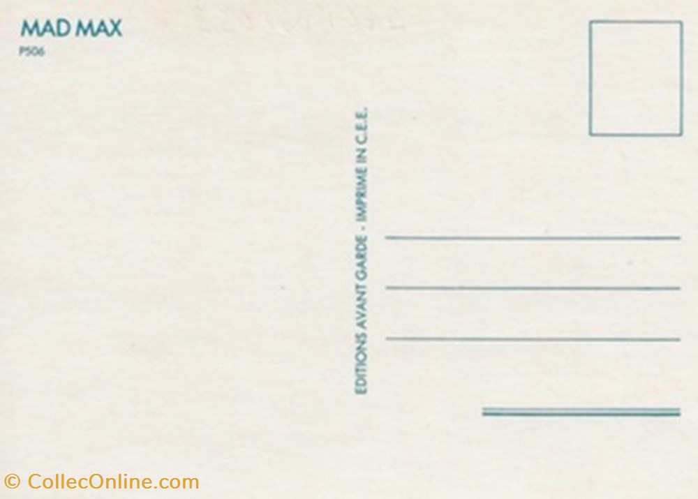 Mad Max beyond thunderdome cartes postales autres mad max beyond thunderdome