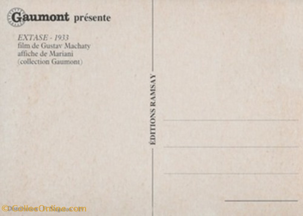 cartes postales autres extase