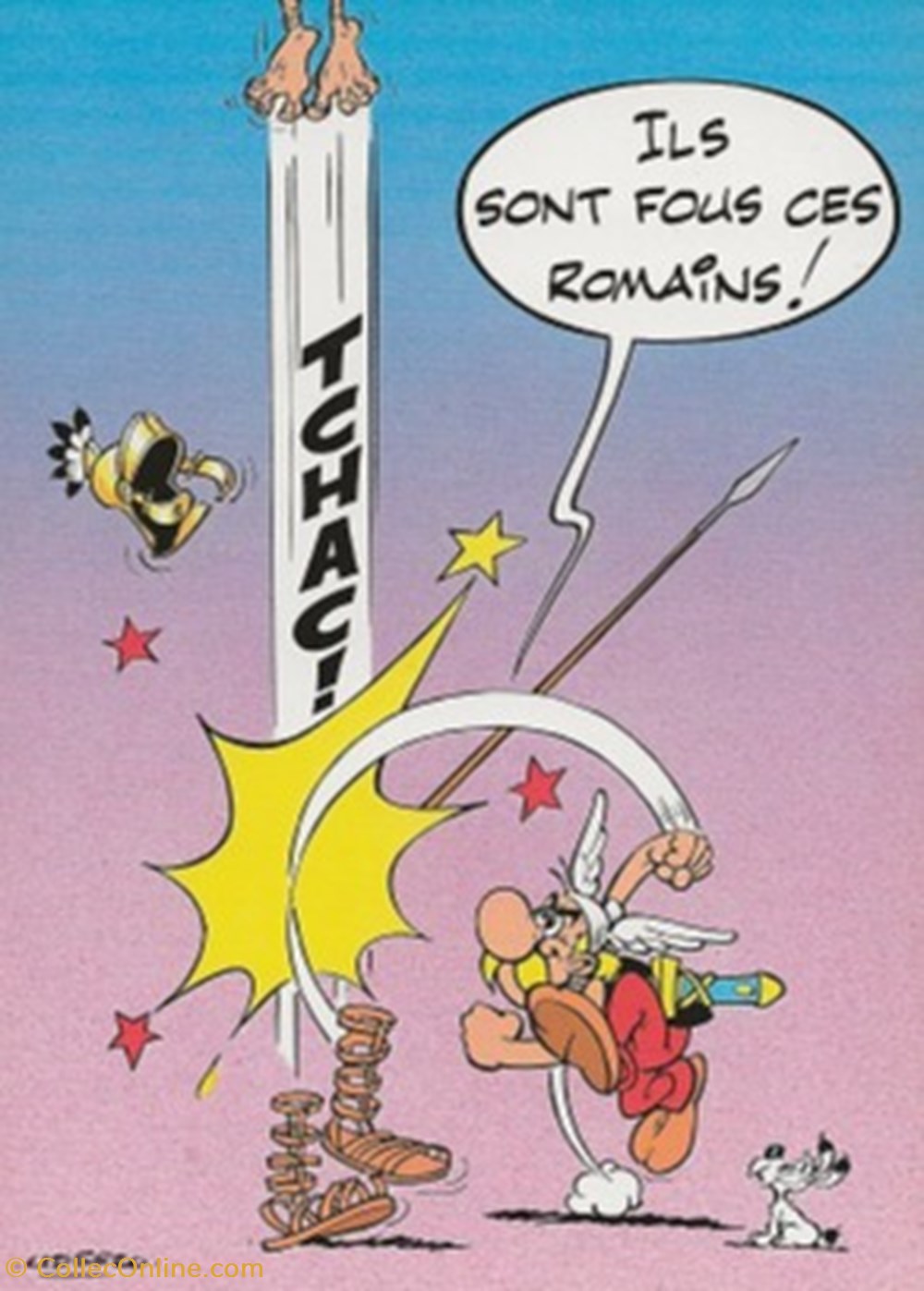 Astérix cartes postales bande dessinee asterix