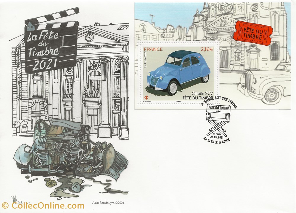 timbres beville le comte 28 2021 le timbre fait son cinema