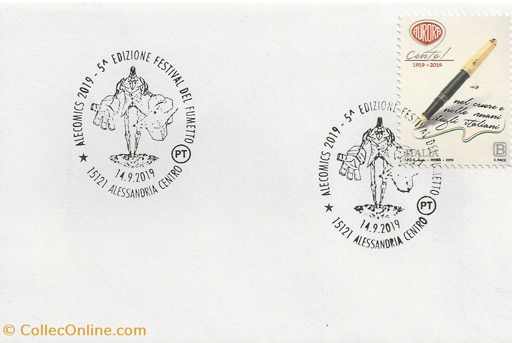 timbres alessandria italie 2019 alecomics 2019 5 festival del fumetto