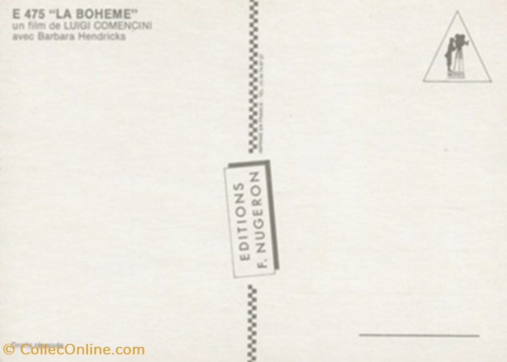 cartes postales autres la boheme