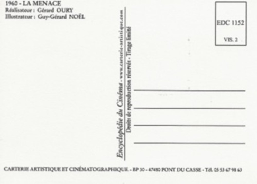 cartes postales autres la menace