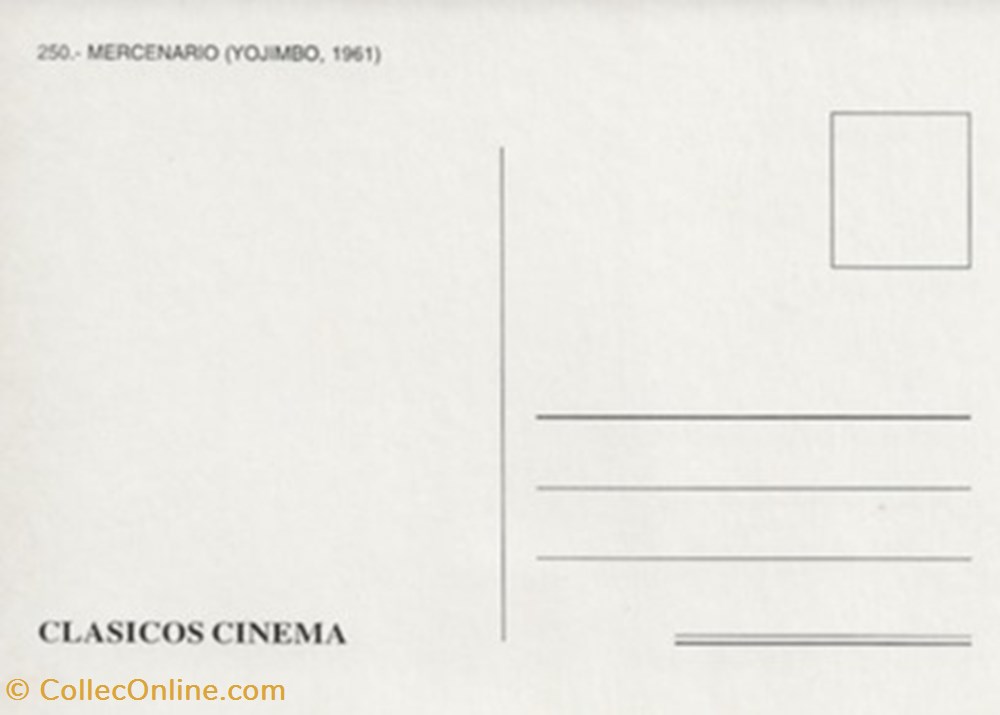 Yogimbo cartes postales autres yogimbo