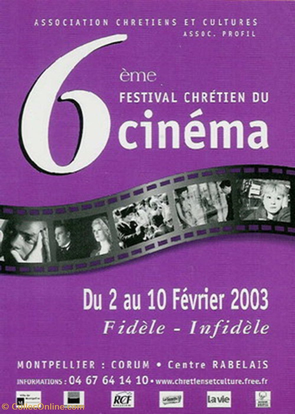 cartes postales autres montpellier festival chretien du cinema 2003