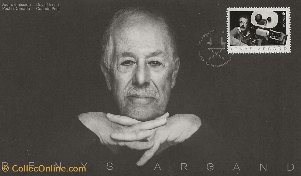 timbres zzz carnet canada 2023 denys arcand