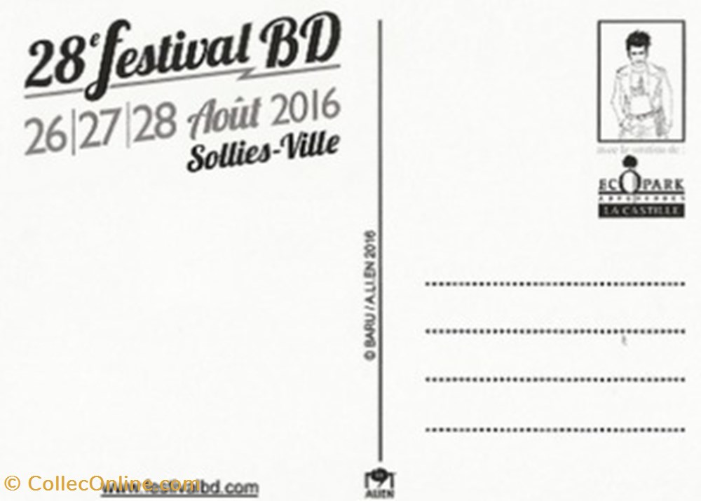 Solliès-Ville (83) 2016 cartes postales bande dessinee sollies ville 83 2016