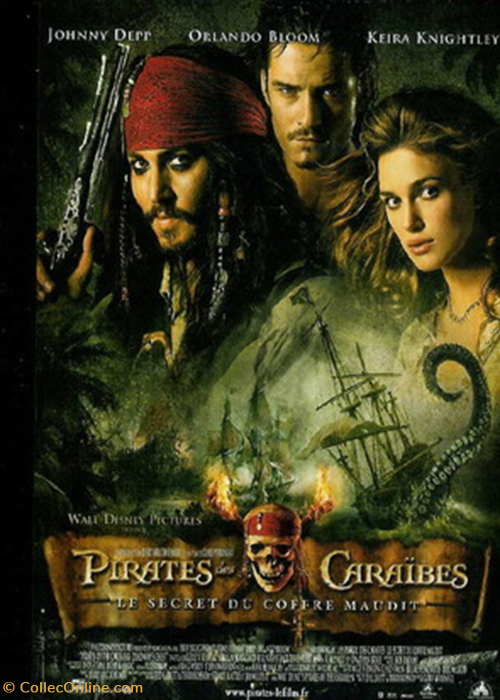 Pirates des Caraibes le secret du coffre maudit cartes postales autres pirates des caraibes le secret du coffre maudit