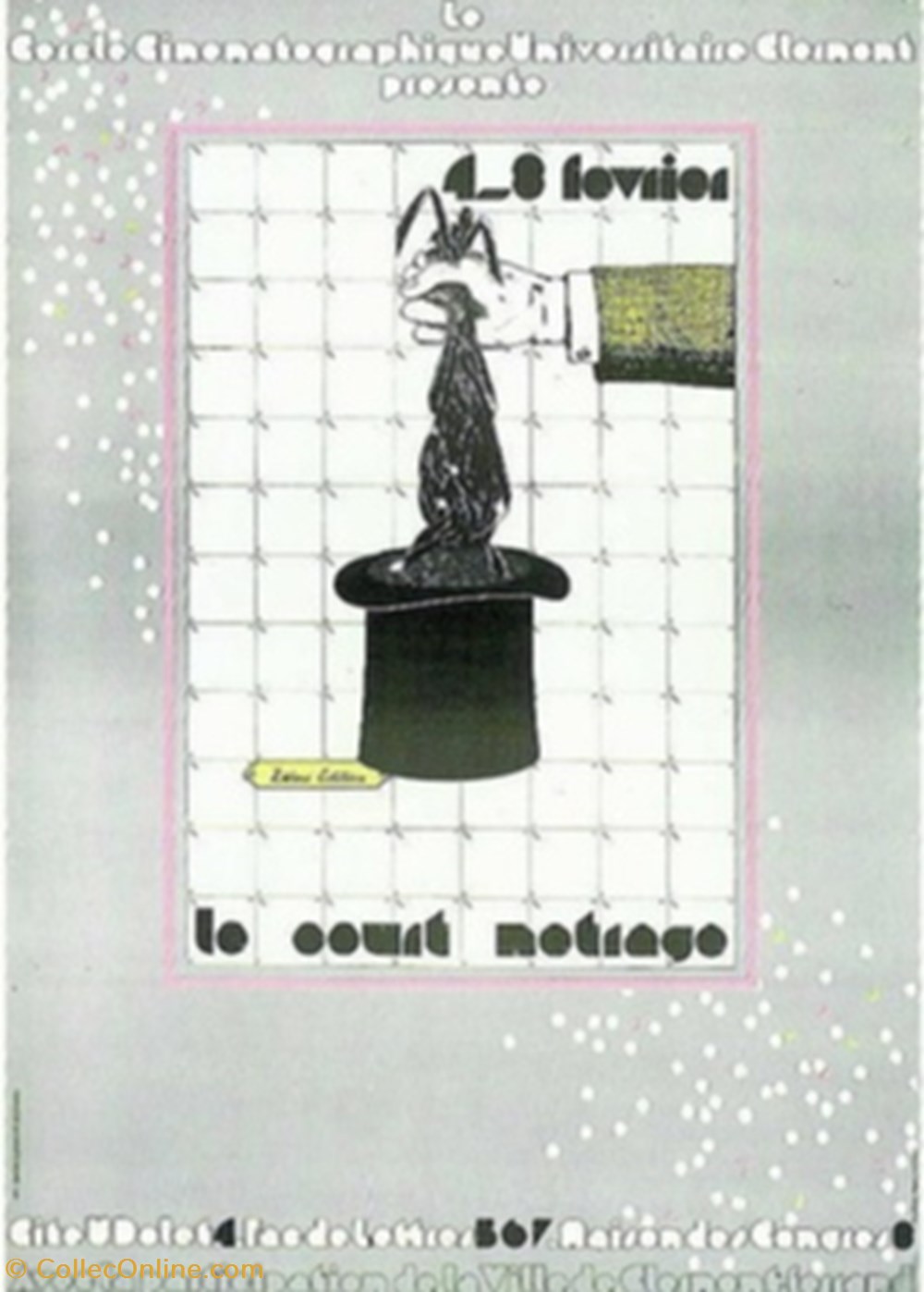 cartes postales autres clermont ferrand festival du court metrage 1980