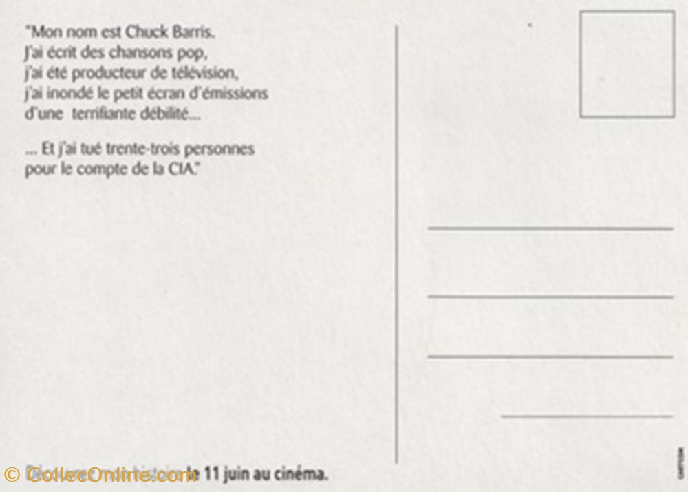 Confessions d'un homme dangereux cartes postales autres confessions un homme dangereux