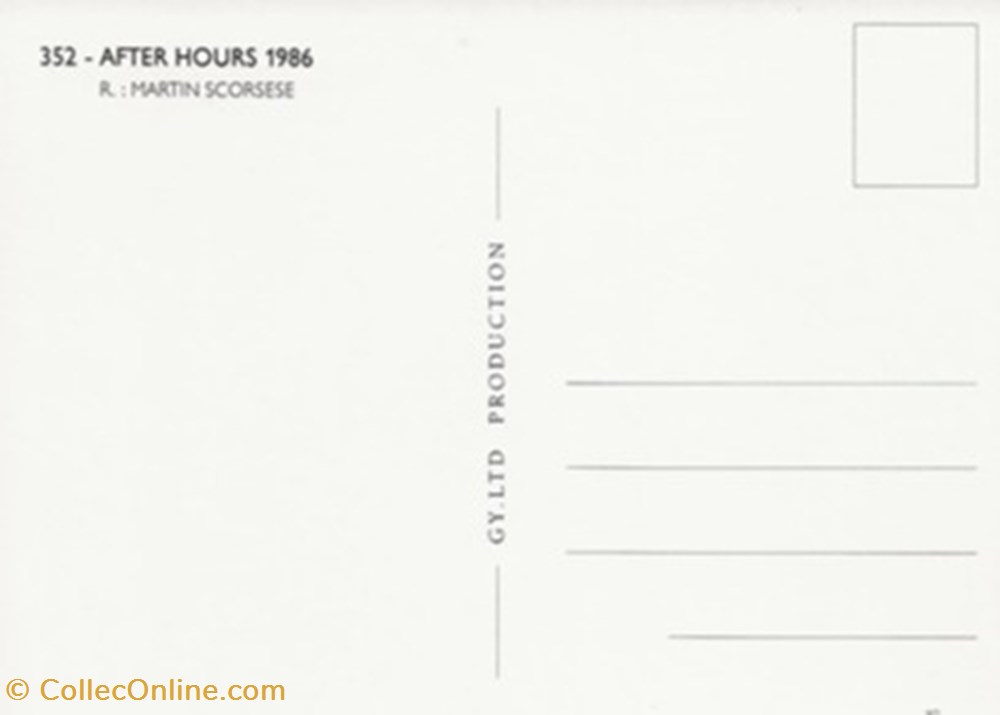After hours cartes postales autres after hours