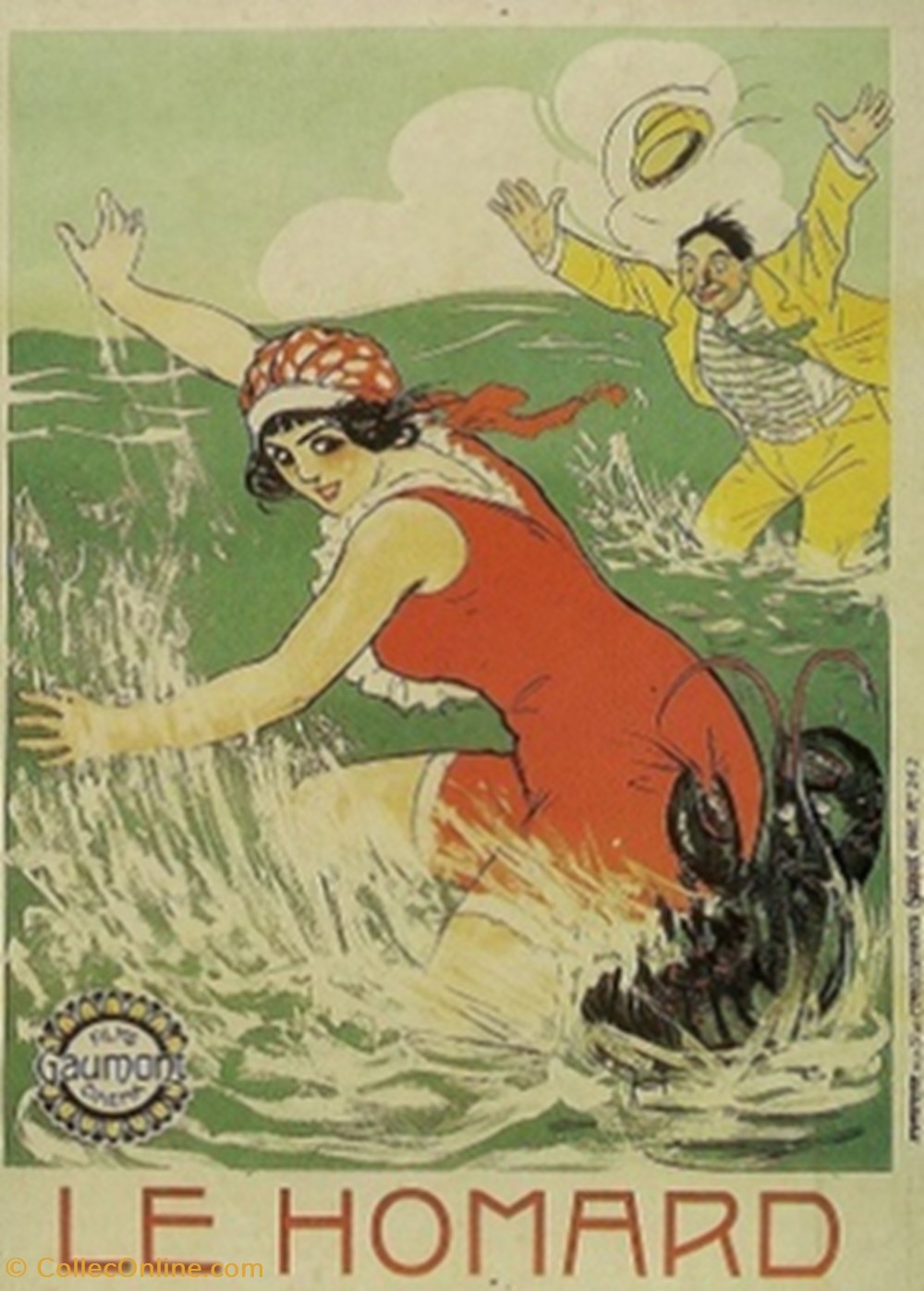 cartes postales autres le homard