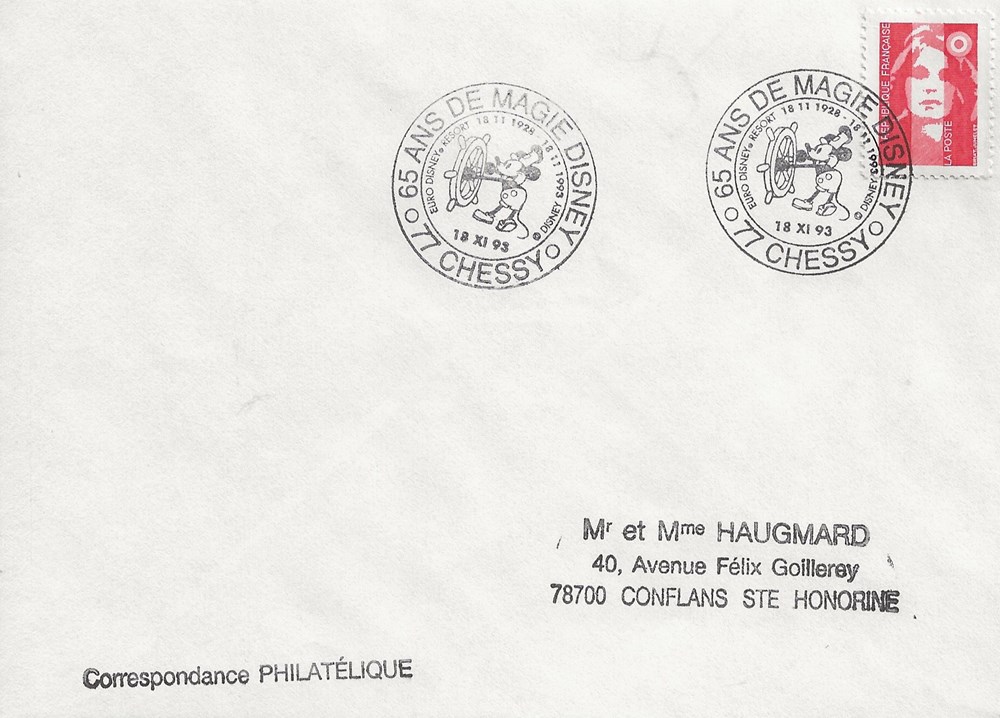 timbres chessy 77 1993