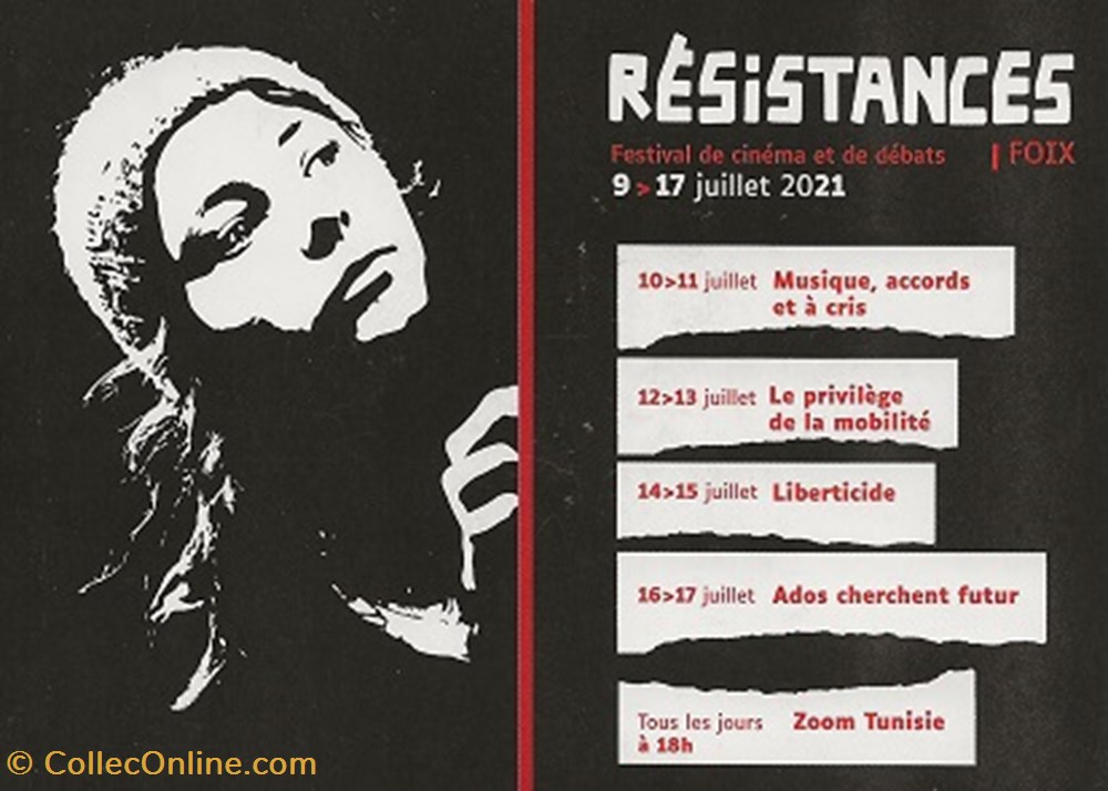 Foix Festival résistances 2021 cartes postales autres foix festival resistances 2021