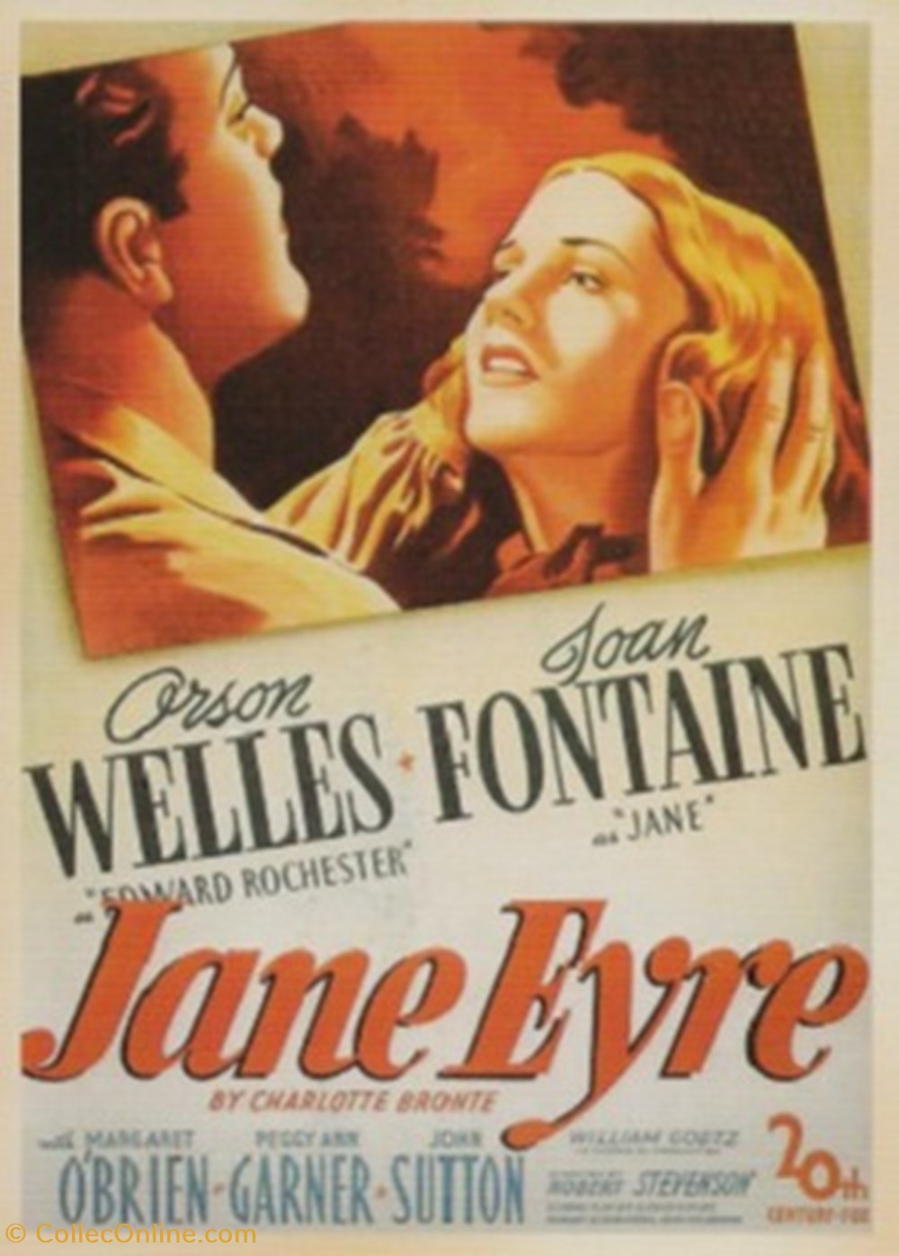 Jane Eyre cartes postales autres jane eyre