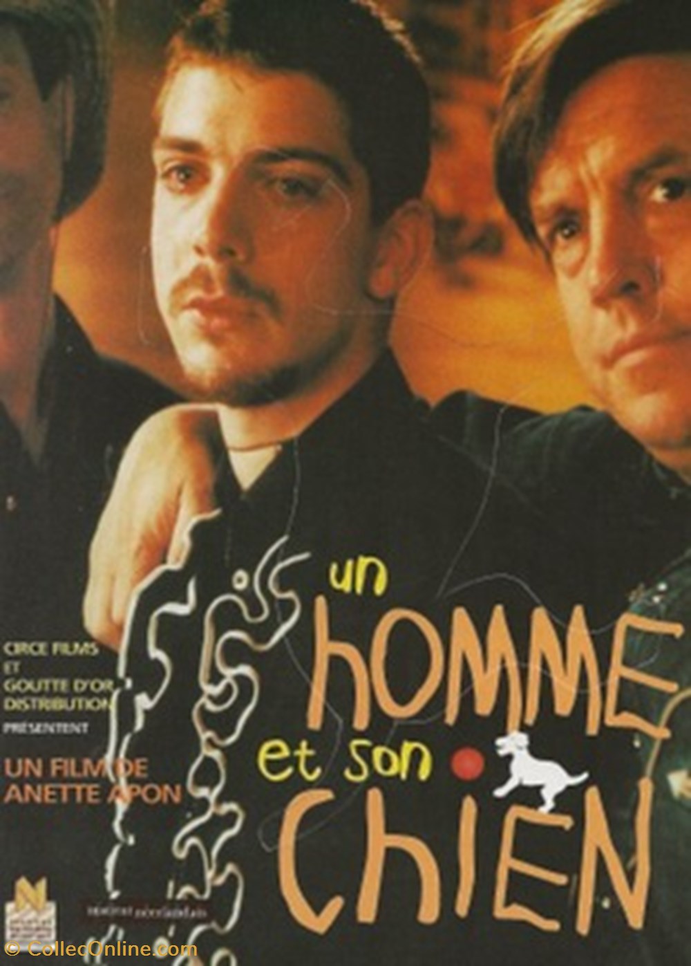 Un homme et son chien cartes postales autres un homme et son chien
