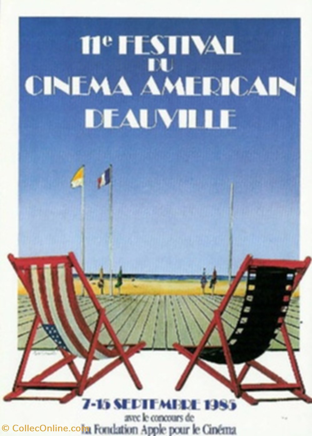cartes postales autres deauville festival du cinema americain 1985