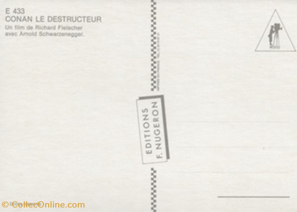 Conan le destructeur cartes postales autres conan le destructeur