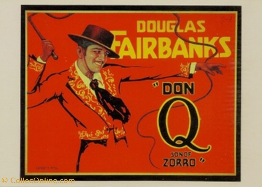 Don Q son of Zorro cartes postales autres don q son of zorro