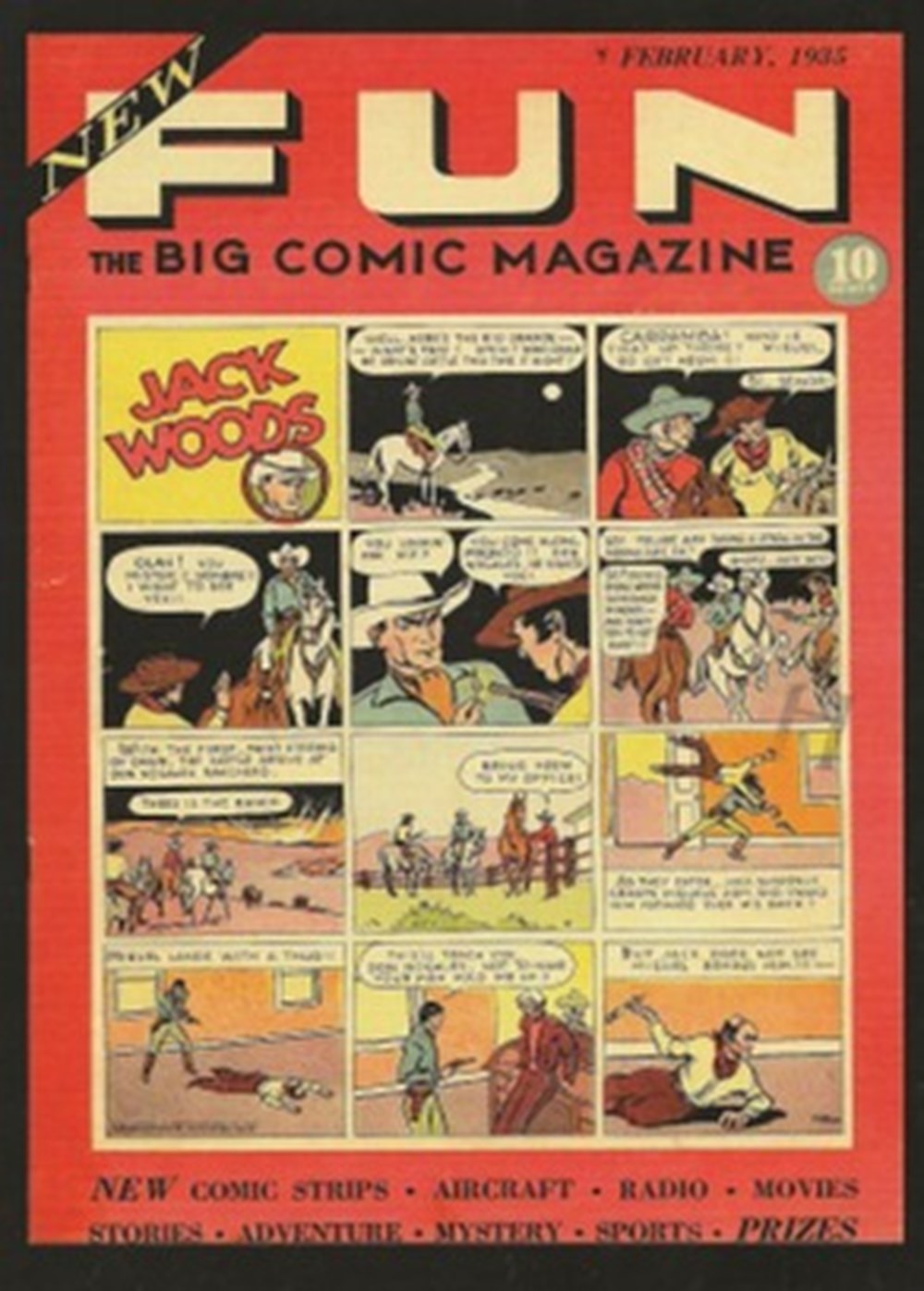 Fun Comics cartes postales bande dessinee fun comics