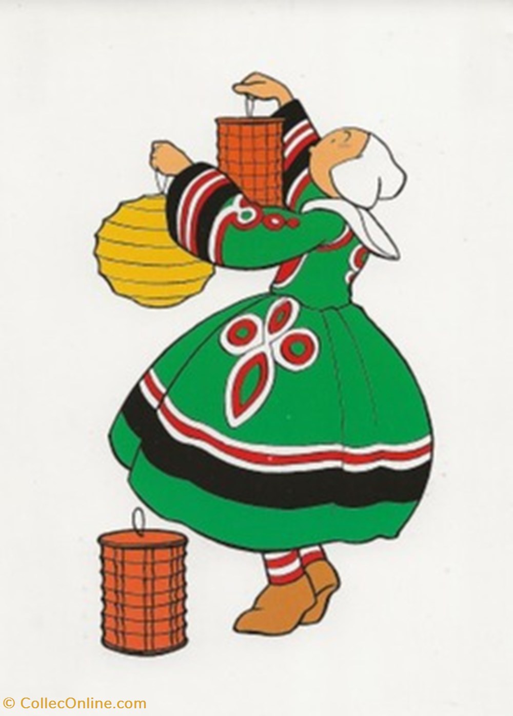 Bécassine cartes postales bande dessinee becassine
