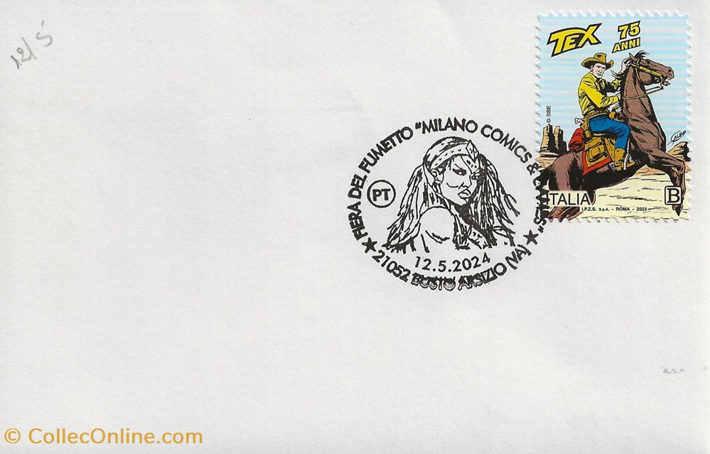 timbres busto arsizio italie 2024 fiera del fumetto milano comics games