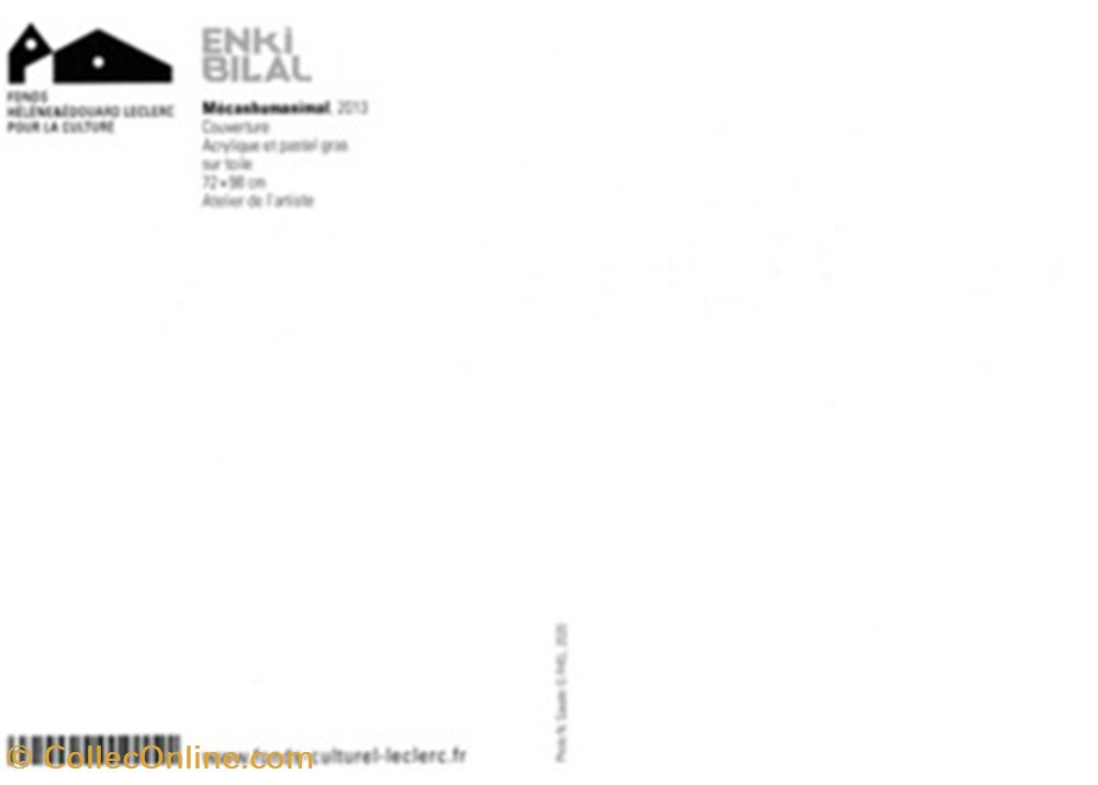 Enki Bilal cartes postales bande dessinee enki bilal
